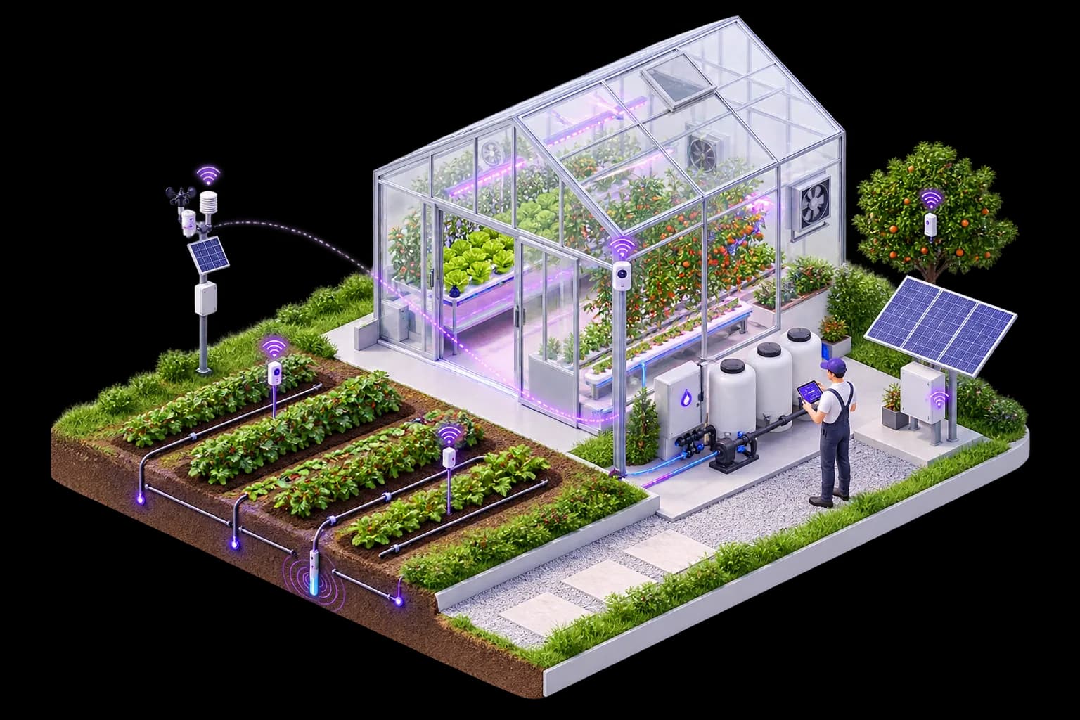 Agriculture & greenhouse: building automation products for agriculture & greenhouse