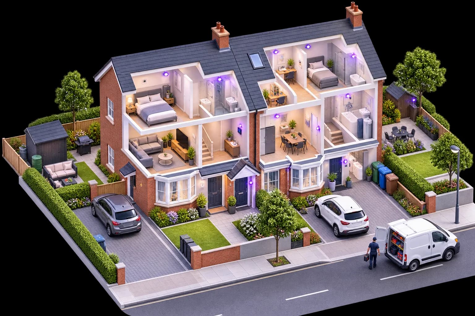 Facility management: building automation products for facility management
