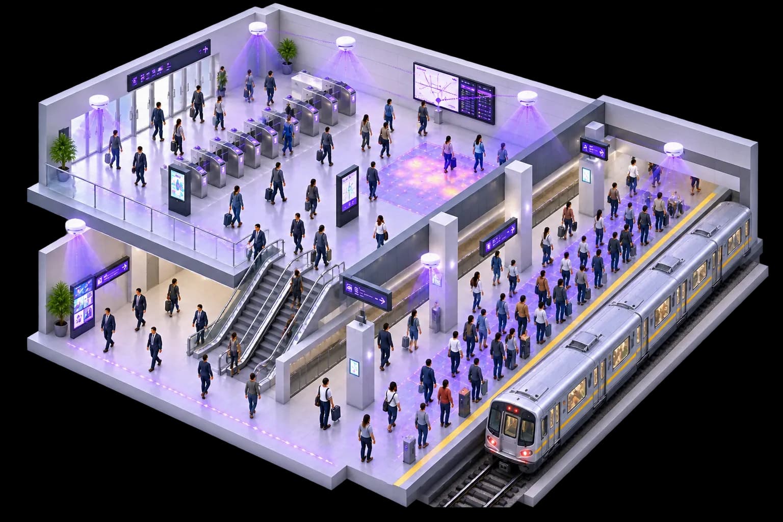 Space management: building automation products for space management