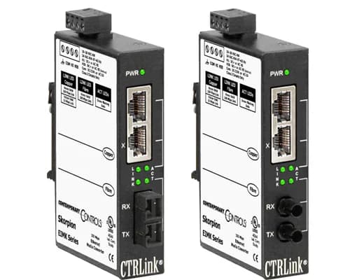 Ethernet Media Converter, 1x100TX + 1x100FX (mmSC) Skorpion Media Converter