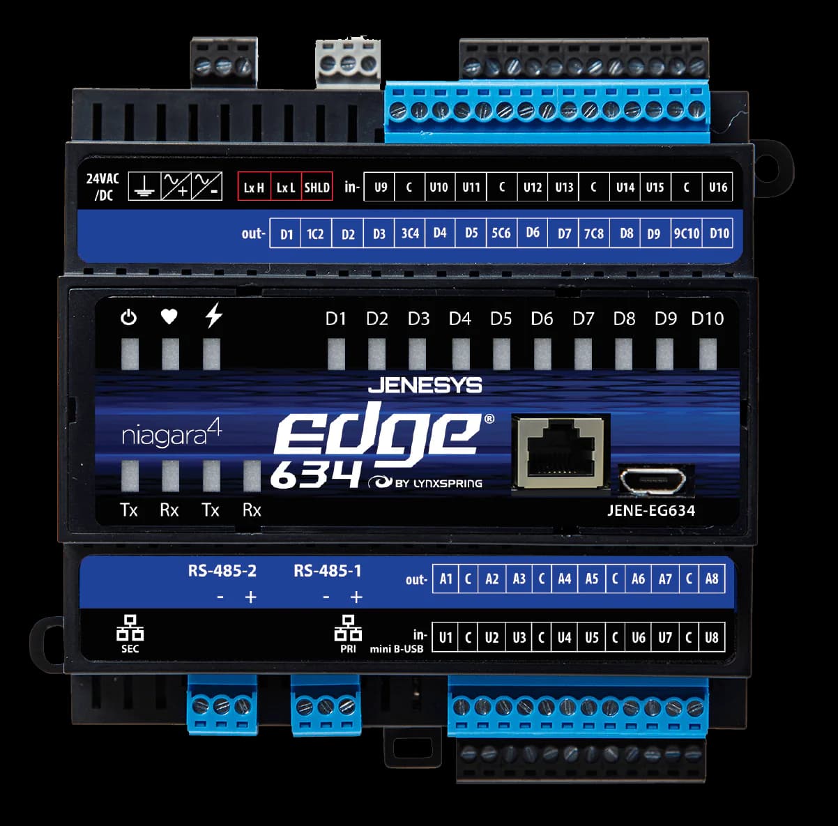 JENEsys EDGE 634 Controller (100 Point Limit and 5 devices)