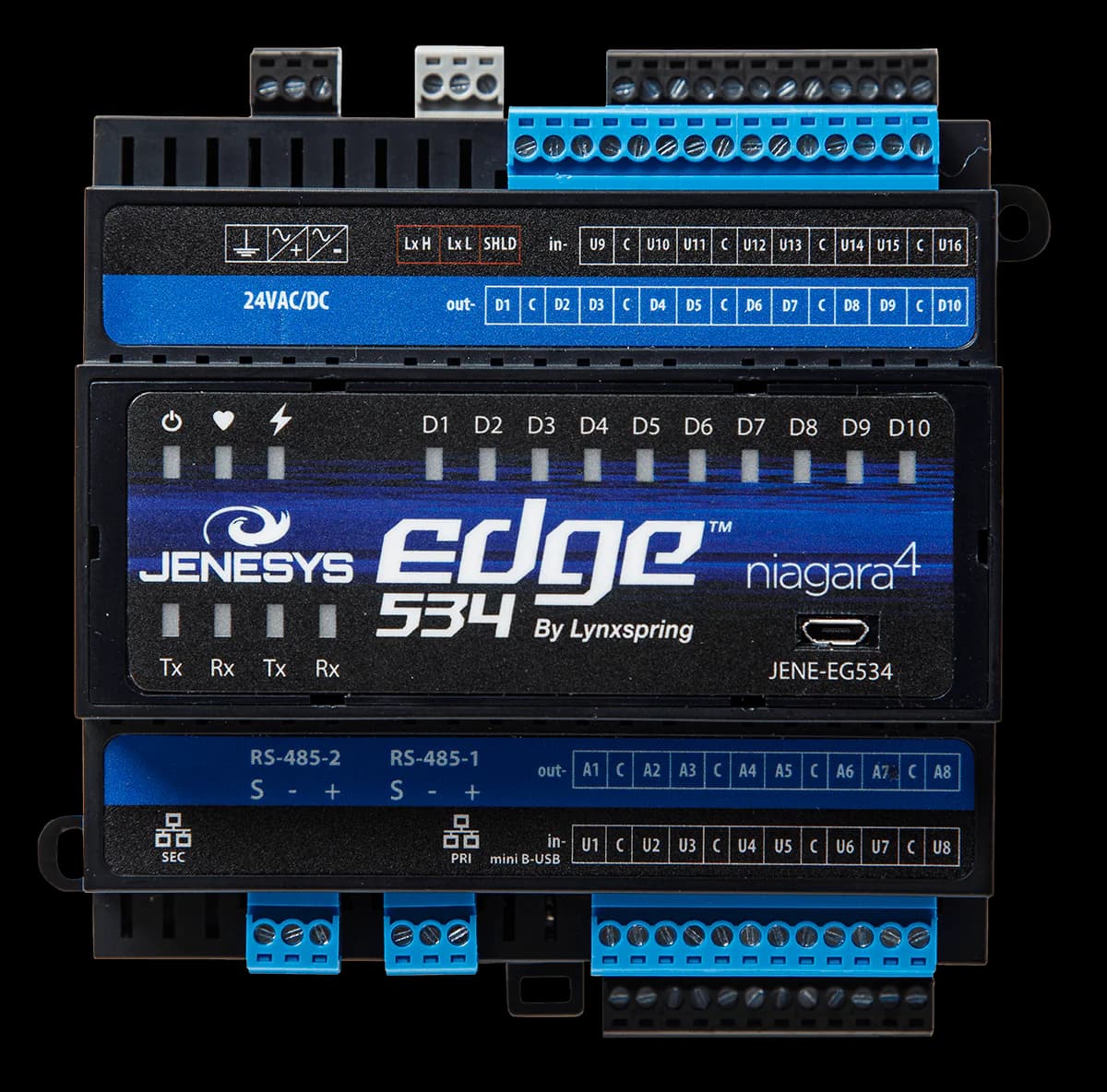 JENEsys EDGE 534 Controller (100 Point Limit and 5 devices) N4