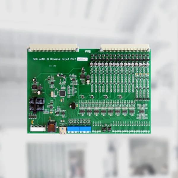 196 UI Card - Direct replcement for 16 Universal Input Card, serviing all points including configurations as Modbus. Works with existing and all newer sensor types as well as 4-20mA and 0-10V