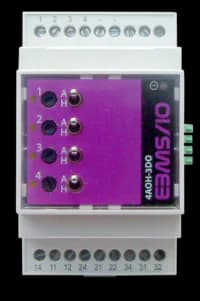 AO/DO (Multi Output Module), 4 x AO with Override, 3 x DO