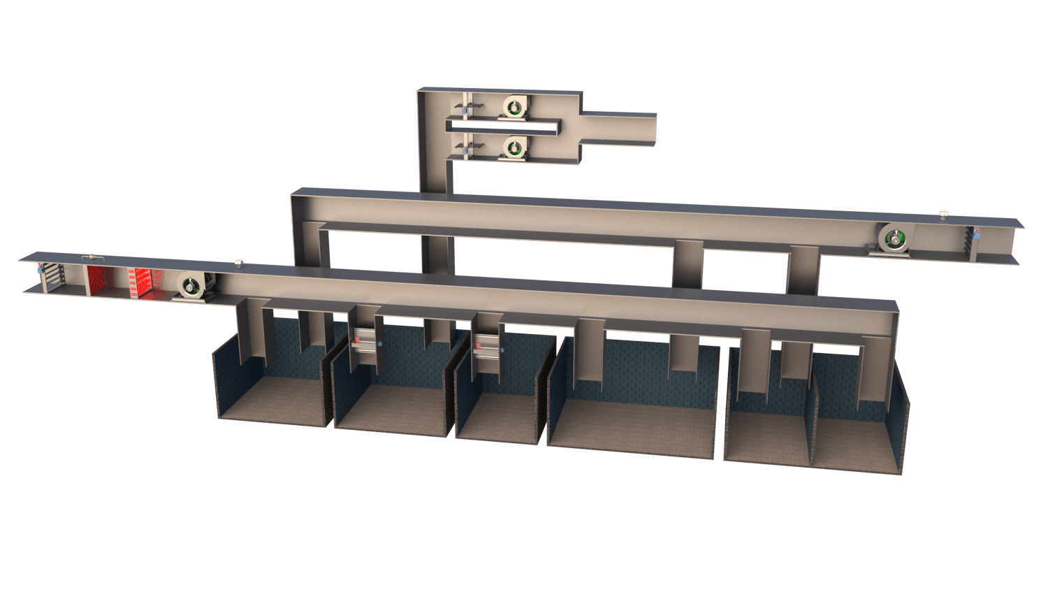 BMS graphics Stockholm AHU