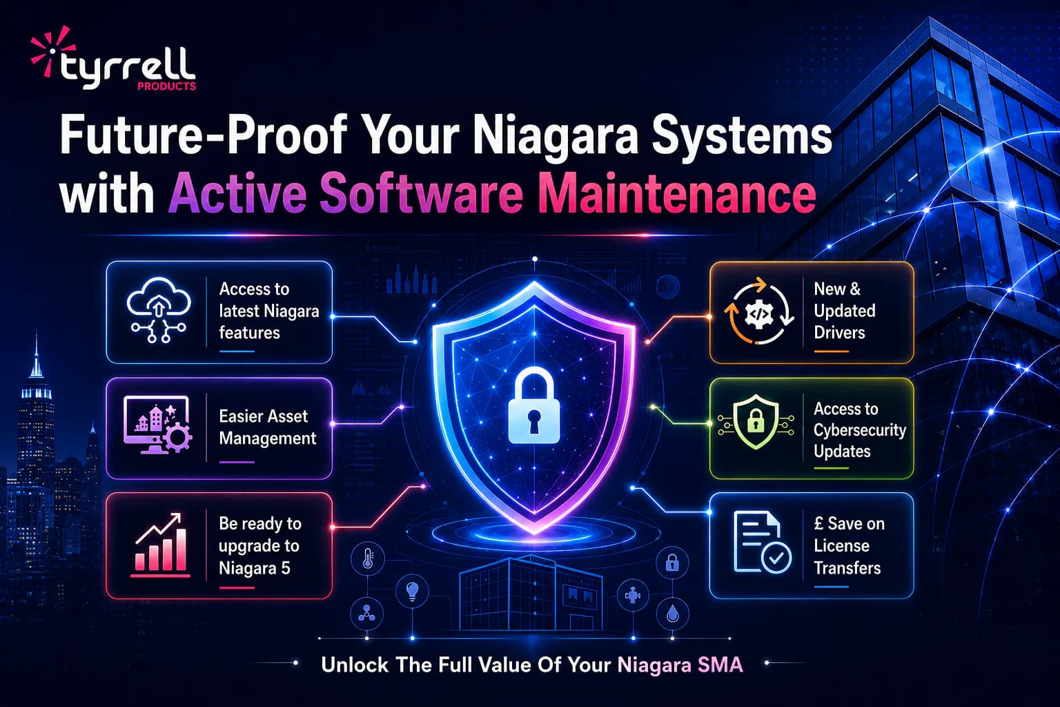 Hero image for Niagara Software Maintenance Agreement (SMA)