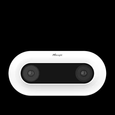 Milesight VS125-P AI Stereo Vision People Counter Technology and AI Algorithm High Ceiling Mount Version POE