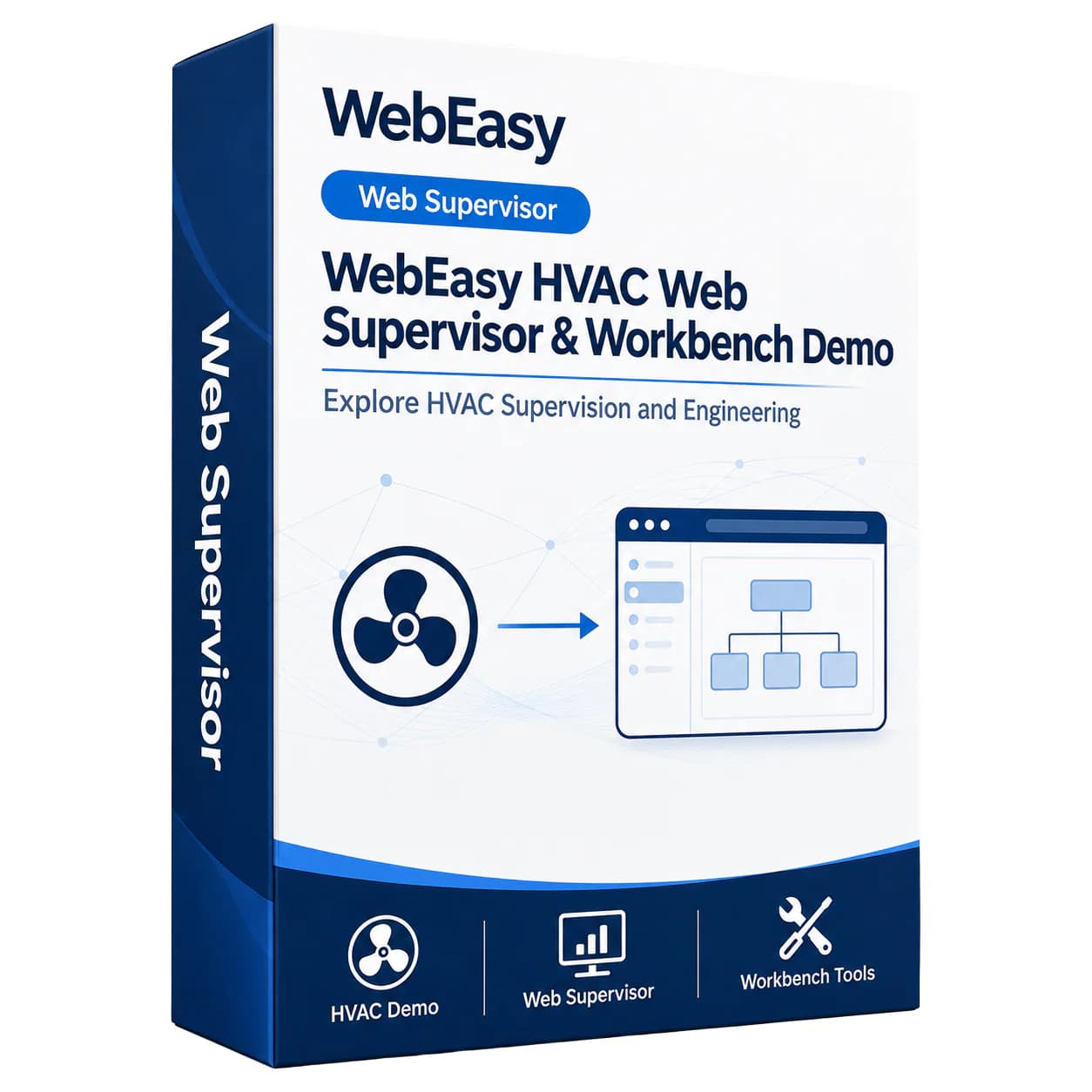 HVAC Demo version of Web Supervisor and Workbench engineering tool