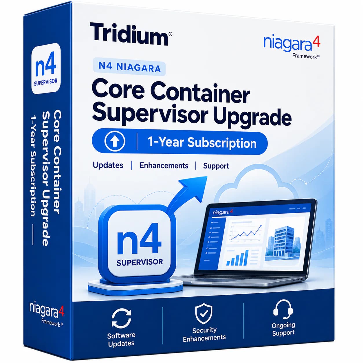 Subscription for 1 Year for N4 Niagara Core Container Supervisor upgrade
