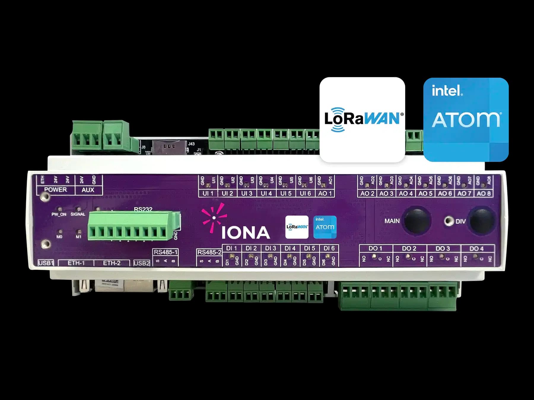 IONA Intel Controller with Embedded LoRaWAN