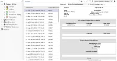 Extra tenants to a Tenant Billing System license.