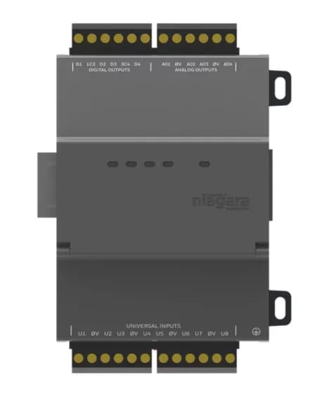 JACE-8000 - NRIO module with 8 Universal Inputs, 4 Relay Outputs, 4 Analog Outputs